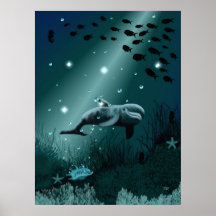 Dolphin Dream Posters