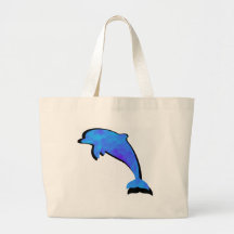 DOLPHIN OF ATLANTIS CANVAS BAGS