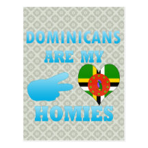 Dominicans are my Homies Postcards