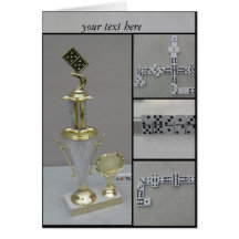 Domino Blank Greeting Cards