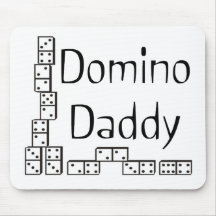Domino Daddy T-shirts and Gifts. Mouse Mats
