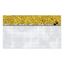 Domino Pattern Business Cards