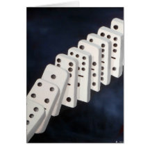 Domino Theory Greeting Cards
