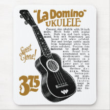 Domino Uke Ad Mousepad