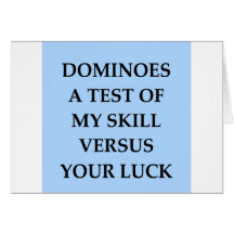 dominoes card