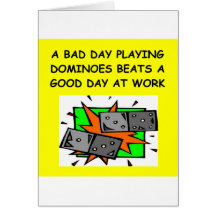 DOMINOES player Cards