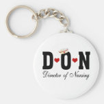 DON Director of Nursing Keychains