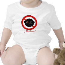 Don´t cry, be happy. Spanish text T Shirts