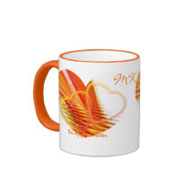 Don’t Fight the Water Share Its Spirit Swim Hearts Mugs
