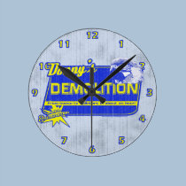 Donny's Demolition Clock wall clocks