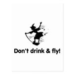 Dont Drink And Fly Post Cards