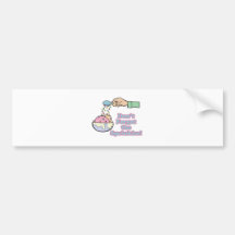 dont forget the sprinkles bumper stickers