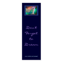 Don't Forget to Dream v2 bookmark Business Card Template