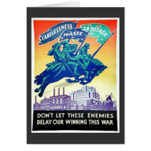 Dont Let These Enemies Greeting Card