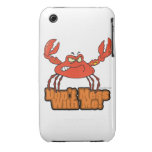 dont mess with me mean crab Case-Mate iPhone 3 case