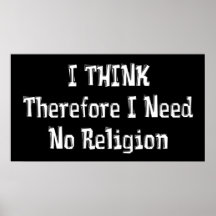 Don't Need Religion Print