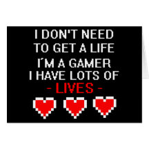 Don't Need To Get A Life Greeting Card