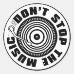 DON'T STOP THE MUSIC STICKERS