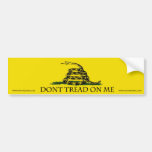 Don't Tread On Me Bumper Sticker