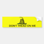 DON'T TREAD ON ME BUMPER STICKERS