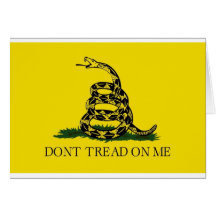 Don't Tread On Me Card