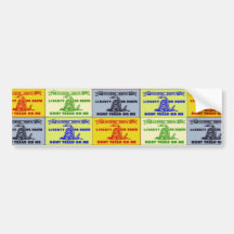Dont Tread On Me Pop Art Bumper Stickers