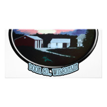 Door Co. , WI Farmhouse Photo Card Template