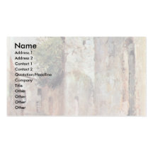 Dorfstraße By Fattori Giovanni Business Card Templates