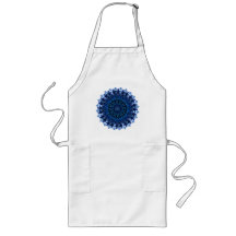 Dotty Love Mandala Kaleidoscope Apron
