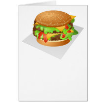 Double Cheeseburger Cards