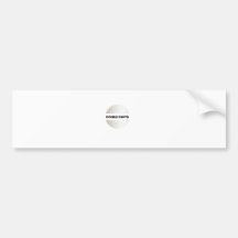 Double Farts Golf Bumper Sticker