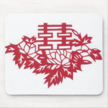 Double Happiness Mouse Mat