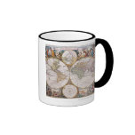 Double Hemisphere Polar Map Mug