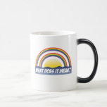 Double Rainbow What Does It Mean? Mug