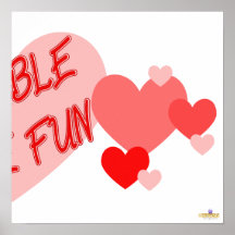 Double The Fun Red Hearts Part 2 Posters