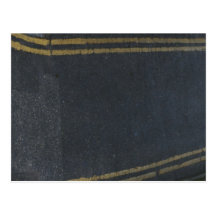 Double Yellows Postcard