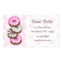 Doughnuts Business Card