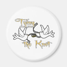 Doves Bride Tshirts and Gifts Refrigerator Magnet