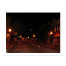 Downtown main street postcards