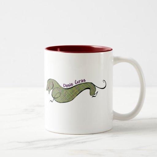 Doxie Gras Mugs