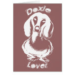 Doxie Lover Card
