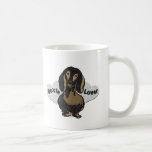 Doxie Lover (ricepaper hearts) Mug