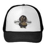 Doxie Lover (ricepaper hearts) Trucker Hat