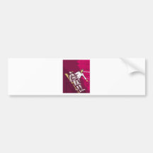Dr. Frankenstein or mad scientist turn on switch Bumper Stickers