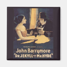 Dr. Jekyll and Mr. Hyde Fridge Magnet