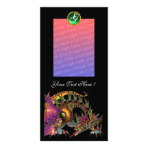 DRAGO , Green Jade Monogram Photo Card