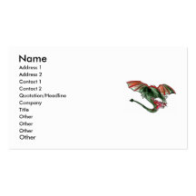 Dragon design Business cards