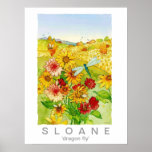 dragon fly  poster