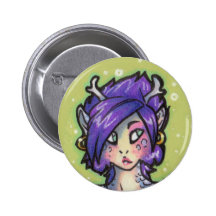 Dragon girl button