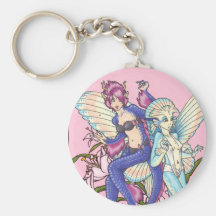 Dragon girls keychain